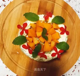 Yogurt tea mousse