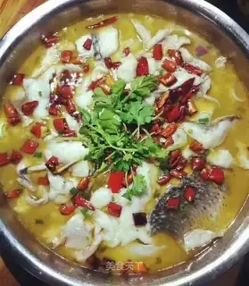 Boiled fish