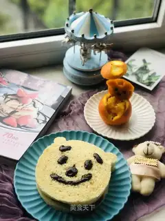 Bear toast sandwich