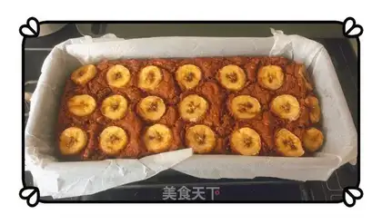 Sugar-free chocolate bananas and bread