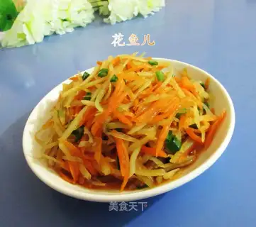 Carrot with potatoes