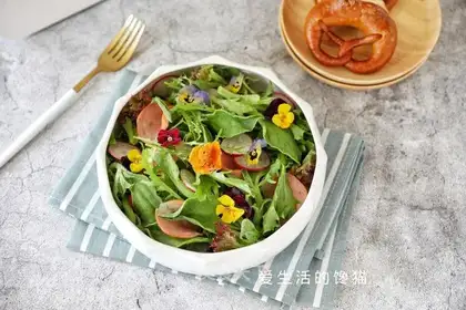 Low fat ham salad