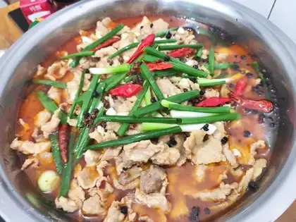 Boiled meat
