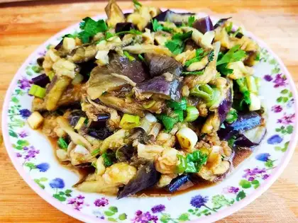 Frozen eggplant