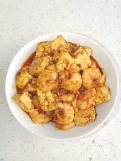 Shrimp tofu