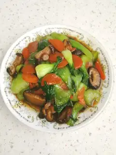 Flaming mushrooms