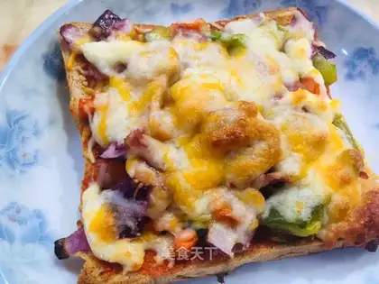 Toast pizza
