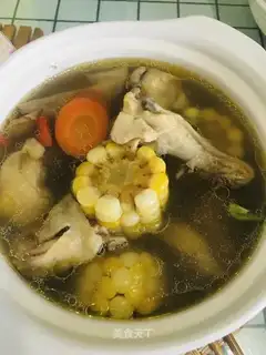 Corn carrot chicken casserole