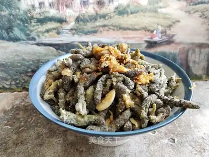 Garlic and peaches