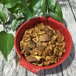 Rhodish dry meat