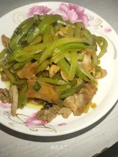 Fried meat