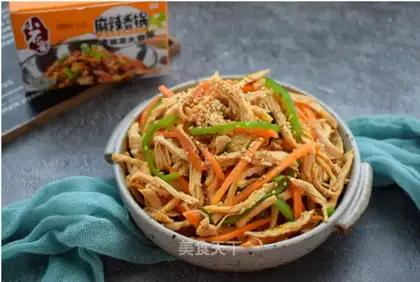 Spicy chicken silk