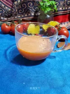 The celery of vegetable juice