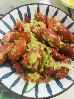 Garlic lobster