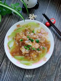 Chicken steamed melons
