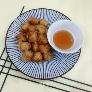 Fried meat
