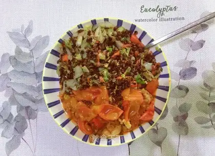 Tomato chicken and rice