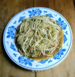 Garlic green bean sprouts