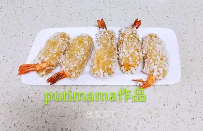 Shrimp rod mashed potatoes