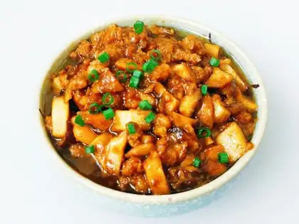 Frozen meat sauce