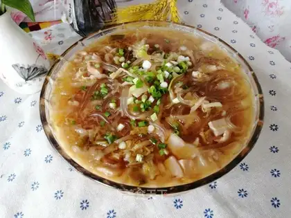Sour pork stew