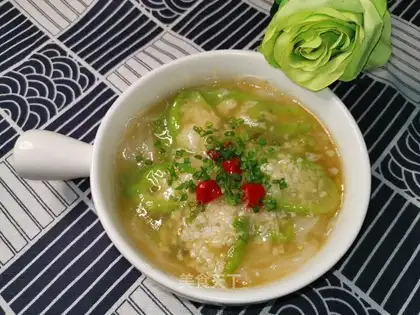 Garlic fan melon
