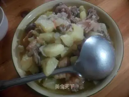 Potato chicken