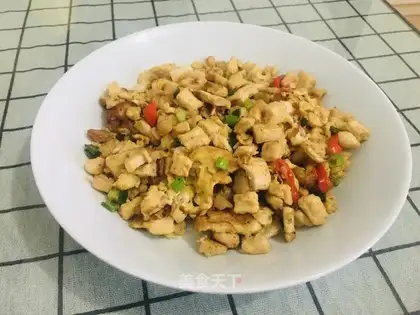 radish fried eggs