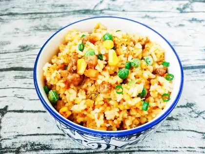 Soy sauce, fried rice
