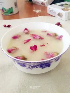 quinoa rose porridge