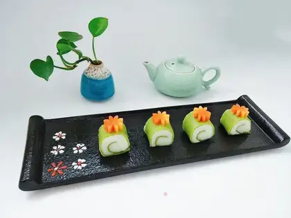 Vegetable mountain rolls