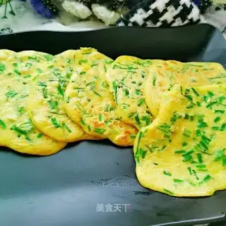 All-wheat onion egg pancakes