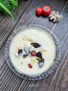 A watermelon banana shake
