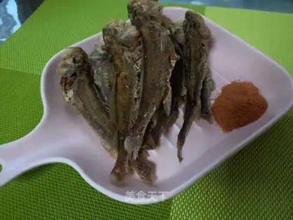 Dried-out yellowfish