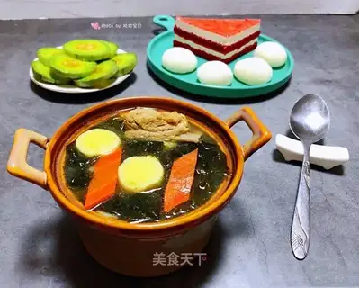 Tofu soup for the ribs