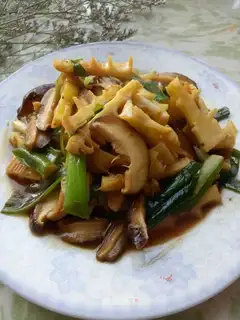 Fry mushrooms