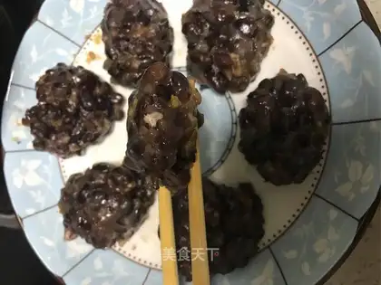Red bean sticky bag