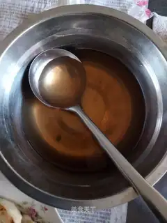 Homemade green bean soup