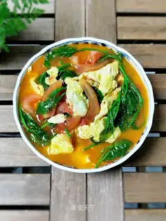 Tomato sorghum boiled eggs