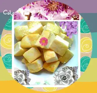 fried square tofu
