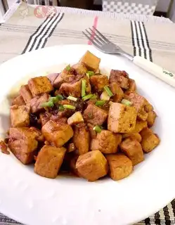 Fish-flavored tofu