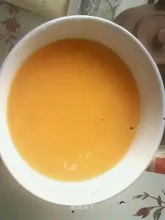Rice and pumpkin porridge