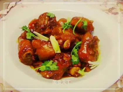 Spicy pork knuckle