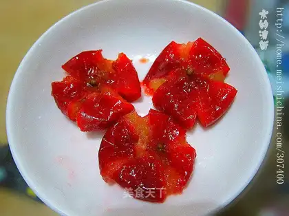 Homemade hawthorn candied fruit