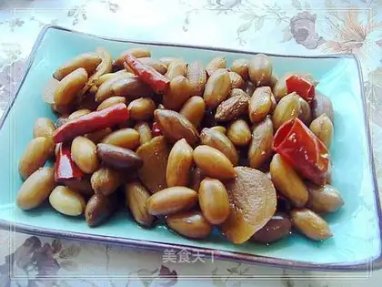Marinated peanuts