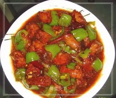 Spicy fried chicken neck