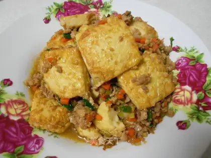 Fish-flavored tofu