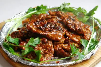 Sichuan-style iron plate beef tenderloin