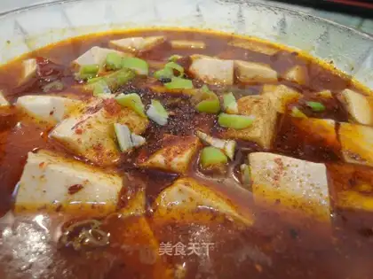 Boiled tofu