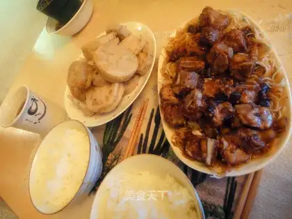 Steamed pork ribs with garlic and black bean sauce